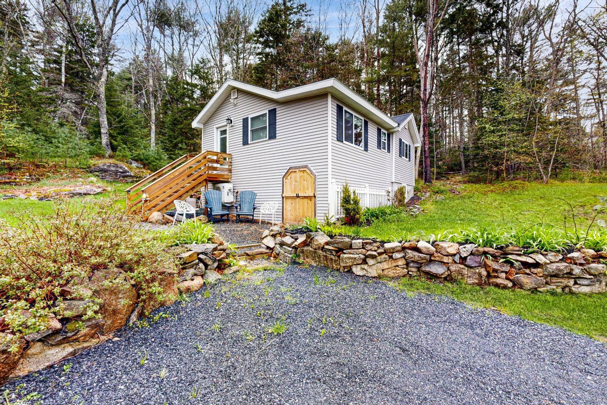 Little Cottage In The Woods Boothbay Harbor Exterior foto
